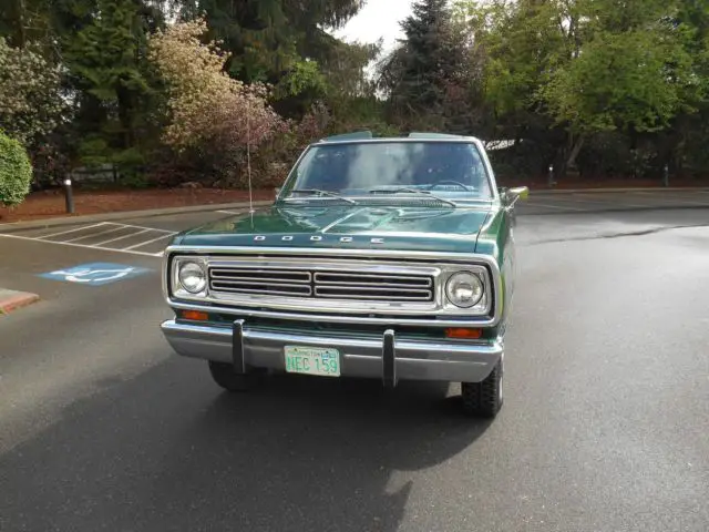 Mopar 1974 Dodge Ramcharger Se 360 At 1 Owner Full Convertible For Sale