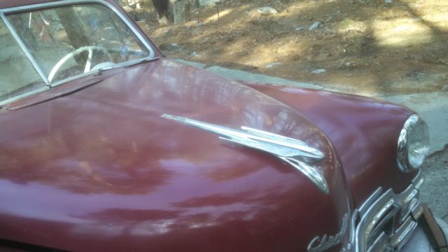 1949 Chrysler Royal white ash wood