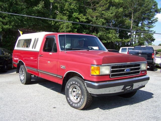 1989 Ford F-150 XLT Lariat 1-OWNER 4X4 4 SPEED WELL DOCUMNETED NEE