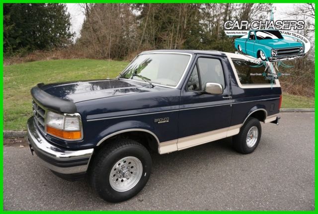1992 Ford Bronco NO RESERVE! 138K LOW MILE 1 OWNER ORIGINAL SURVIVOR 150PIX+VIDEOS