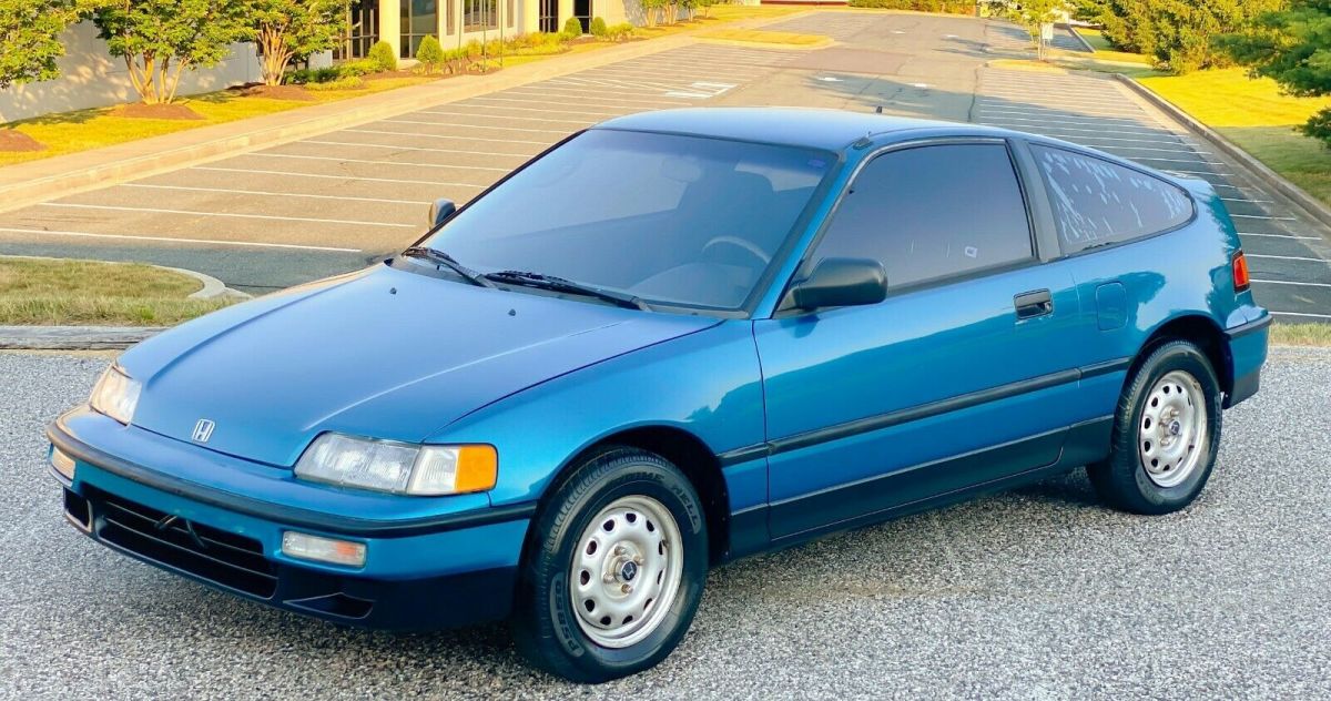 1991 Honda CRX NO RESERVE 105K MILES HONDA CRX