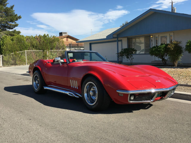 No Reserve 1968 Corvette Convertible Numbers Matching Roadster C3 4