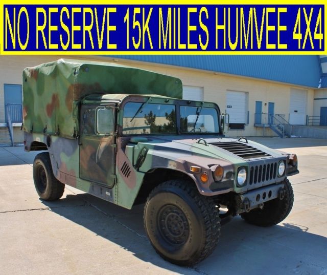 1992 Hummer H1 NO RESERVE 15K ORIGINAL MILES HUMVEE