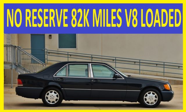 1993 Mercedes-Benz 400-Series NO RESERVE 82K MILES