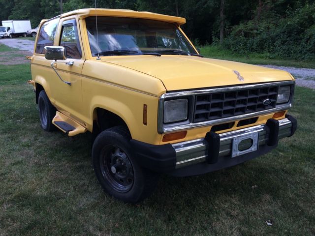1984 Ford Bronco II xlt