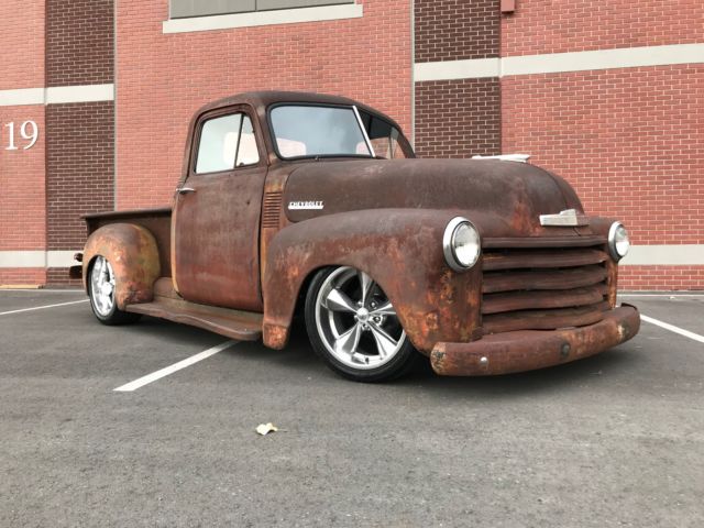 1952 Chevrolet C-10 3100 Patina Lowered Pickup Truck OTHER