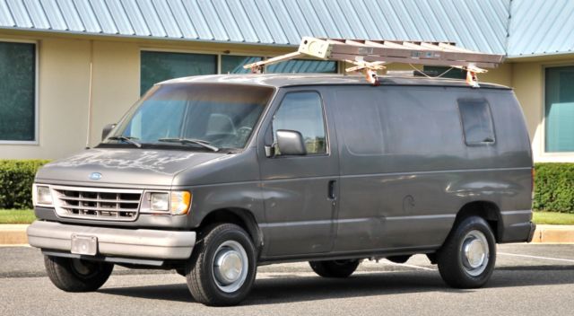 1992 Ford E-Series Van NO RESERVE Just 8,000 miles CleanCARFAX