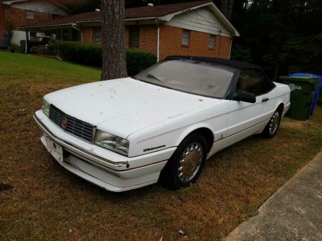 1993 Cadillac Allante white