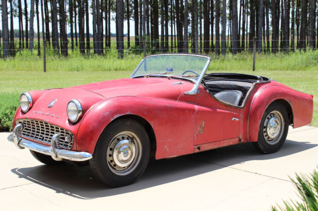 1959 Triumph TR3 Numbers Matching TR3A Convertible