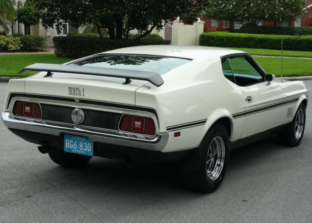 1971 Ford Mustang MACH 1 429 COBRA JET - A/C