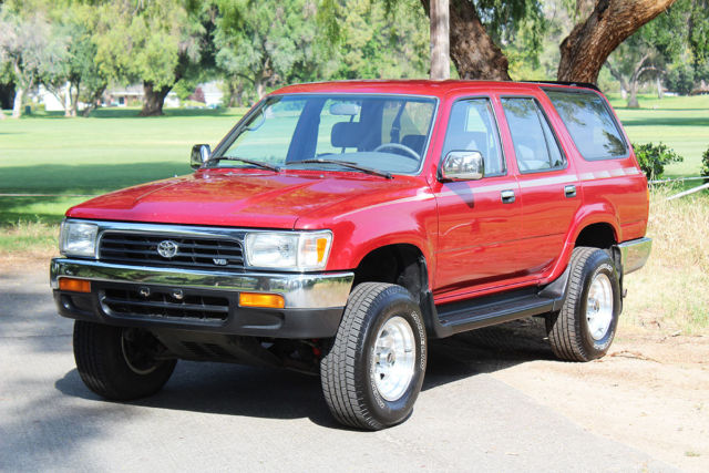 One Owner 1992 Toyota 4runner Sr5 4x4 Suv For Sale Photos