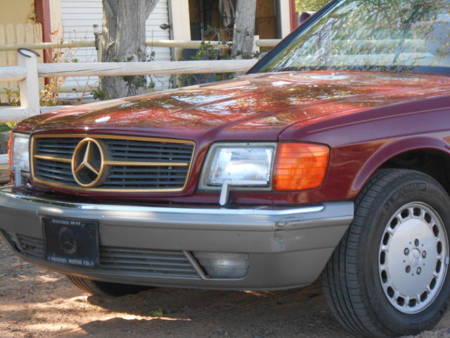 1986 Mercedes-Benz 500-Series 560 SEC