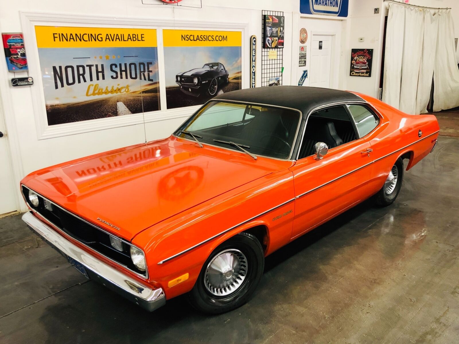 Orange Plymouth Duster With 5 323 Miles Available Now For Sale Photos Technical Specifications Description
