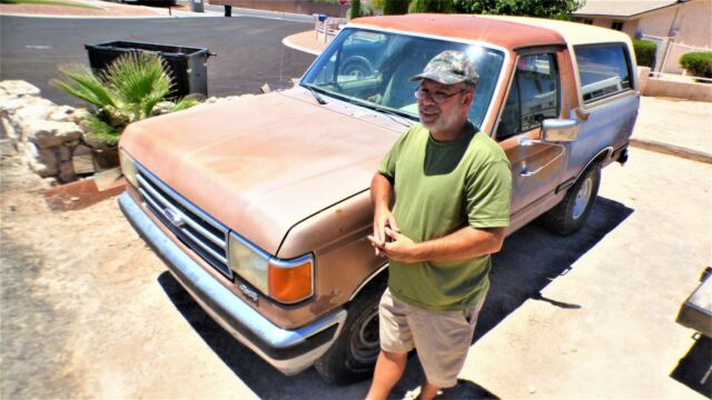 1990 Ford Bronco XLT,Project,xlt