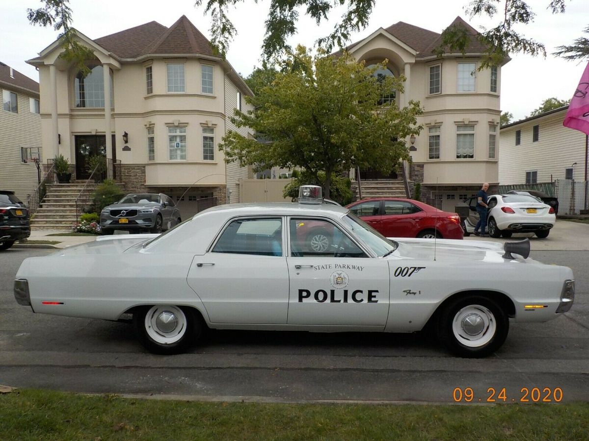 1971 Plymouth Fury Vintage Replica Police Car Runs Strong And Fast!
