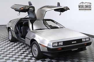 1981 DeLorean DeLorean, 22,000 Orig Miles 2-owner RARE!