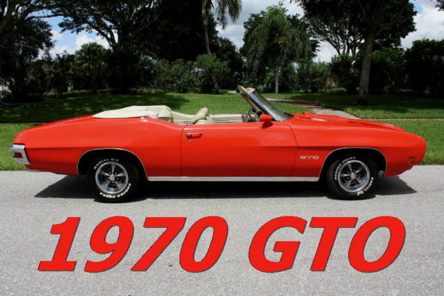 1970 Pontiac GTO CONVERTIBLE