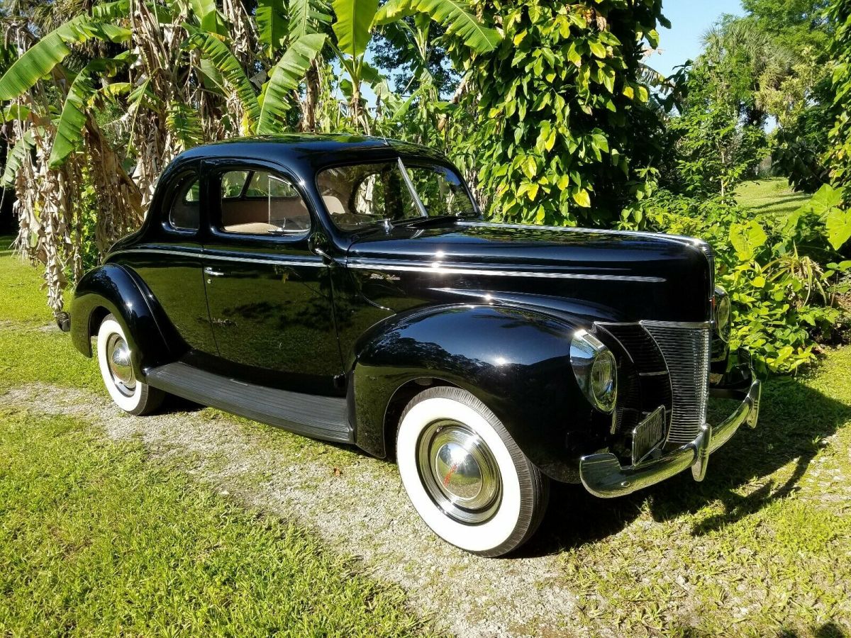 1940 Ford 01-A Deluxe 5 Window Business Coupe