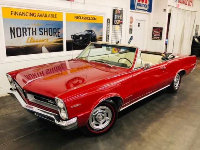 1965 Pontiac Le Mans - CONVERTIBLE - 326 V8 - FACTORY BUCKETS AND CONSO