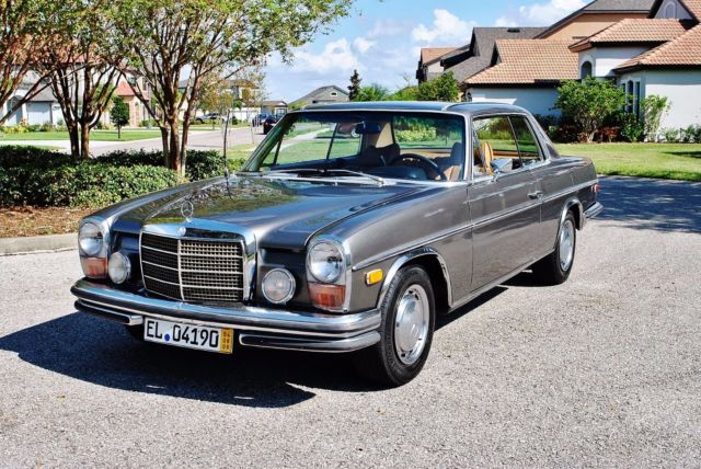 1971 Mercedes-Benz 200-Series 250c Coupe Beautiful Benz Factory Air Conditioning