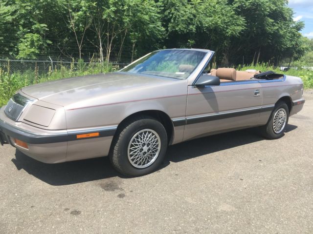 1989 Chrysler LeBaron DRIVEN ONLY 2,000 MILES A YEAR!!!!