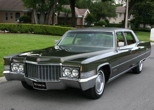 1970 Cadillac Fleetwood BROUGHAM - TWO OWNER - 49K MI