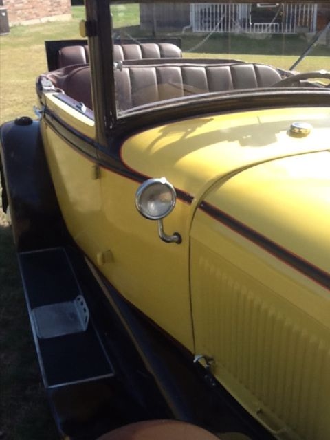 1929 Ford Model A Cabriolet