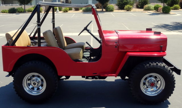 RARE 1954 Willys Jeep CJ3B High Hood. USA Special. Ready For The 4th ...