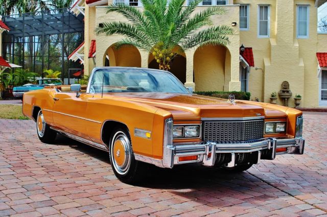 1976 Cadillac Eldorado Convertible believed to be 36k Original Miles