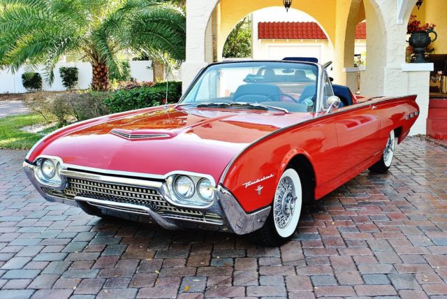 1962 Ford Thunderbird Convertible Z Code 390 A/C Power Steering