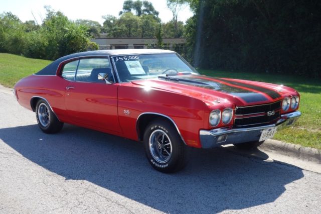 1970 Chevrolet Chevelle -454 WITH 4 SPEED-SS-FRAME OFF RESTO-454-SEE VIDEO