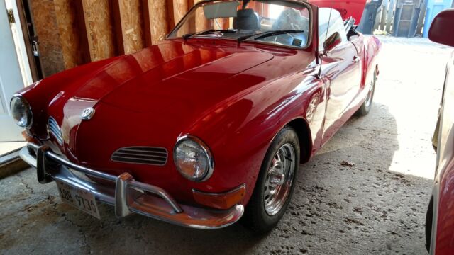 1971 Volkswagen Karmann Ghia -FUN CONVERTIBLE FOR THE OPEN ROAD-WELL KEPT CONDI