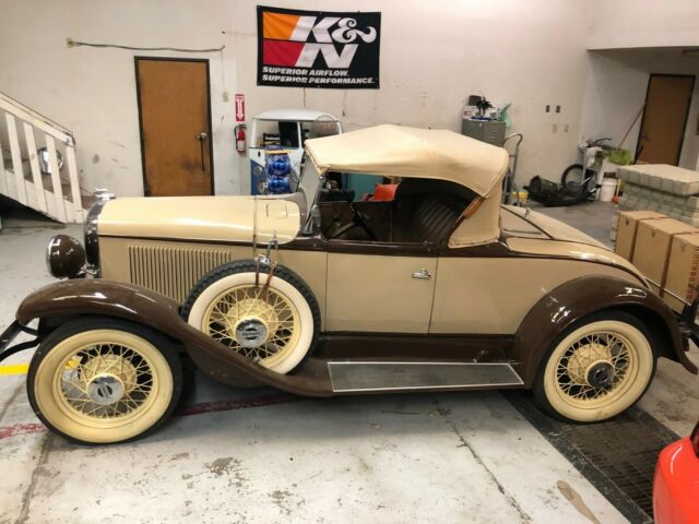 1931 Plymouth Model PA Roadster Roadster with rumble seat