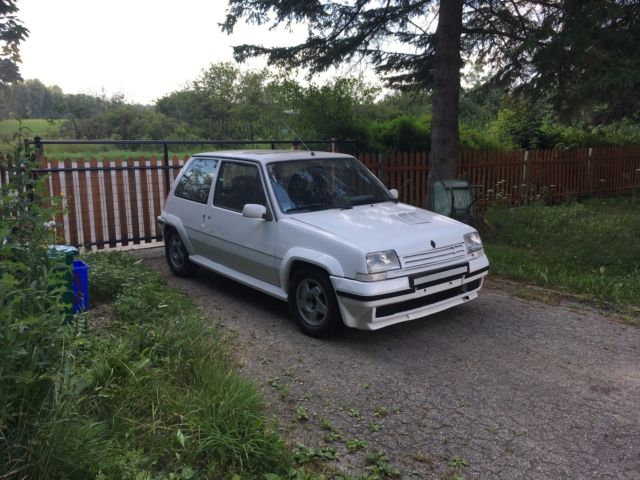 1989 Renault 5 gt turbo