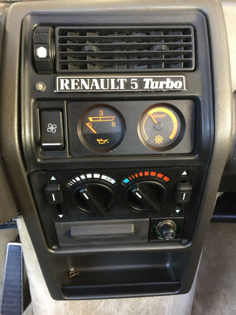 Renault R5 Turbo II Fully restored ! for sale: photos, technical