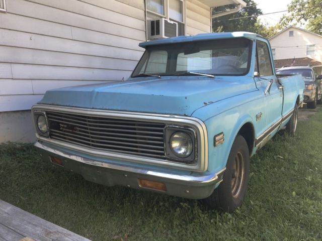 1972 Chevrolet C-10 RESTORATION PROJECT EXTRA CAB NEW STAMPED PANELS