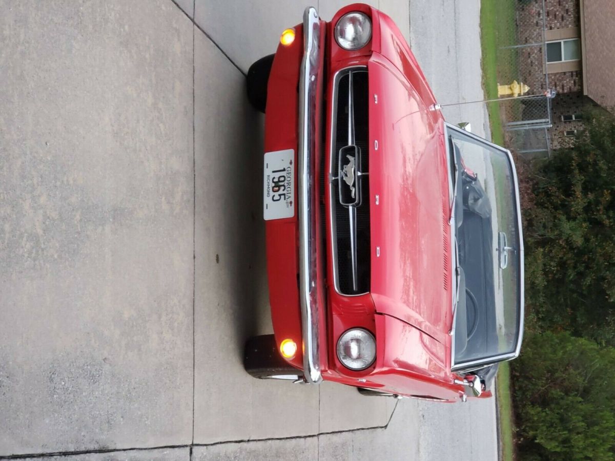 1965 Ford Mustang 289 badged (actual 302, 69 Torino block)