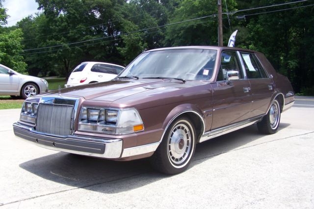 1987 Lincoln Continental 1-OWNER 52K COLLECTOR QUALITY SHARP SHOW OR DRIVE!