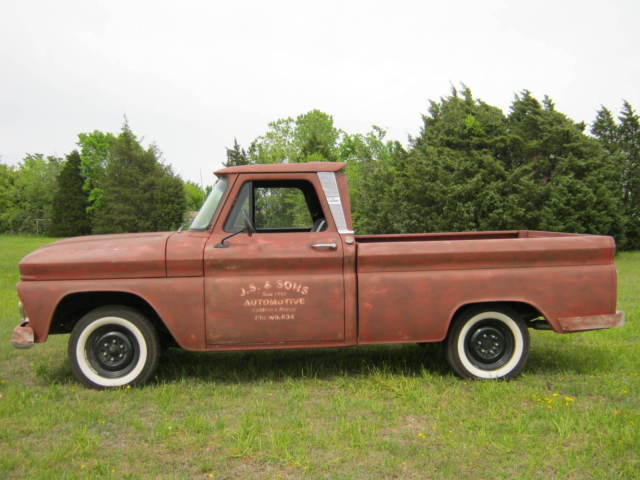 1965 GMC PICKUP SHORT WIDE BED, COLD A/C, DAILY DRIVER NOW!!