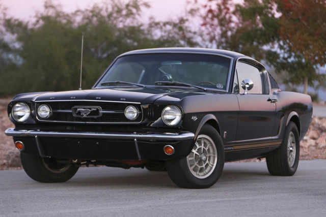 1966 Ford Mustang FASTBACK GT W/ HiPo K-CODE ENGINE & SHELBY OPTIONS