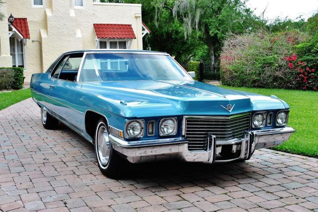 1972 Cadillac DeVille Spectacular 1972 cadillac coupe just 34ks