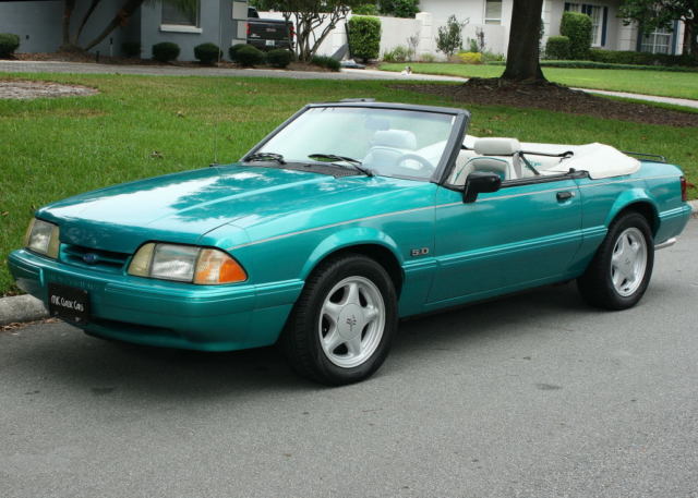 1992 Ford Mustang LX 5.0 CONVERTIBLE - FL/GA CAR