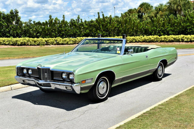 1972 Ford LTD Convertible 429 cid Automatic Power Steering & Bra