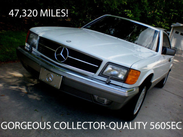 1986 Mercedes-Benz 500-Series
