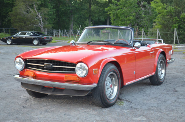 1973 Triumph TR-6 TR6 with OVERDRIVE