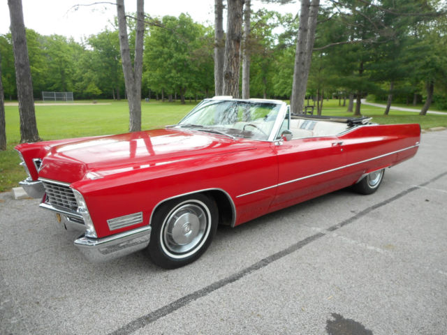 1967 Cadillac DeVille Convertible! NO RESERVE AUCTION! HIGHEST BID WINS!