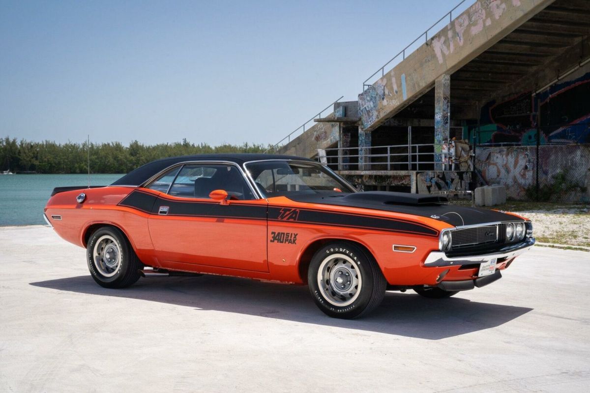 1970 Dodge Challenger T/A 340 Six Pack - 4 Speed Manual - 33 Miles