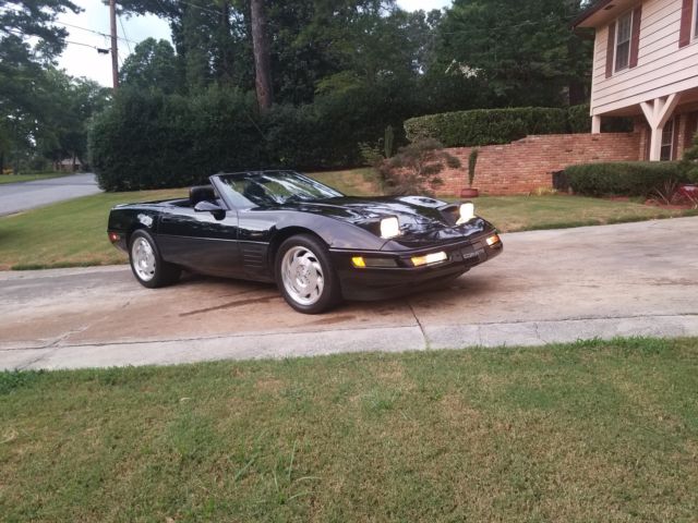 1993 Chevrolet Corvette BLACK