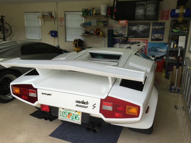 The Most Complete And Accurate Lamborghini Countach Replica Ever Offered For Sale Photos Technical Specifications Description