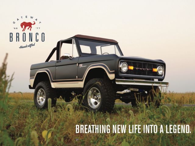 1969 Ford Bronco with Electronic Fuel Injection